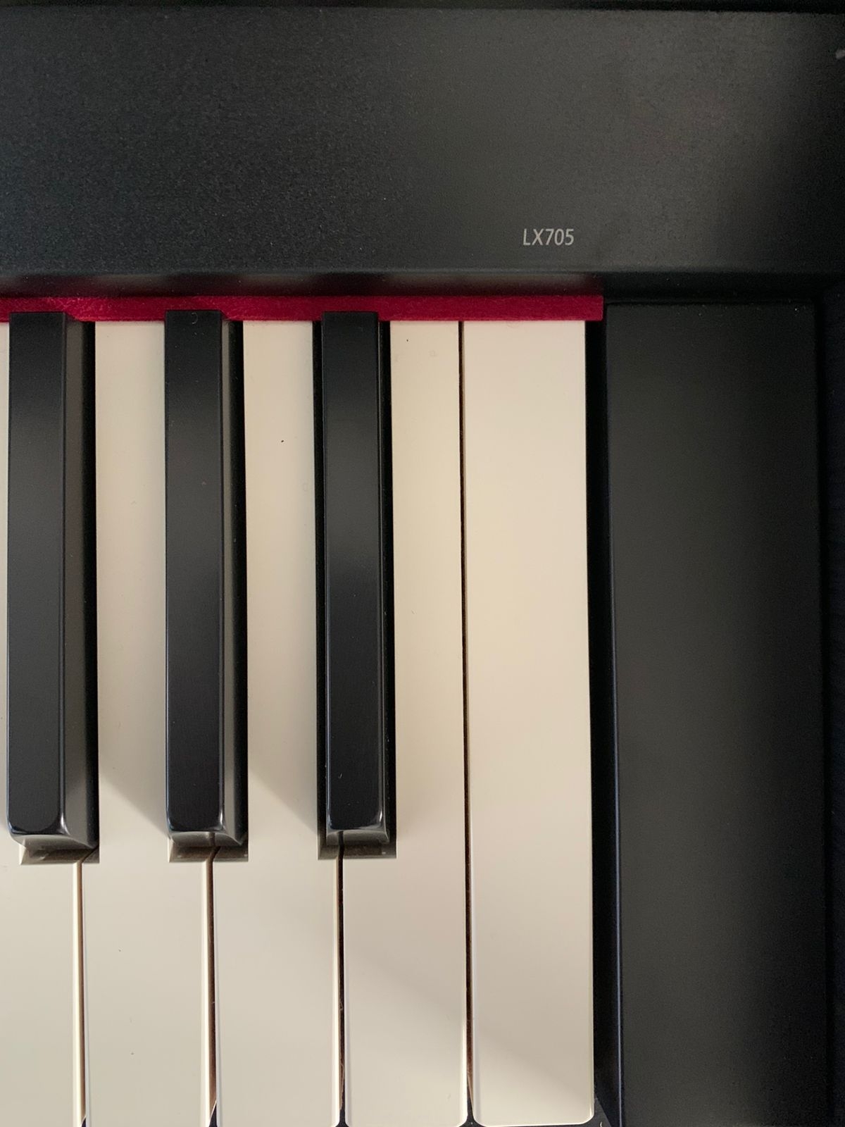 Piano Digital Roland LX705 Charcoal Black com Banqueta